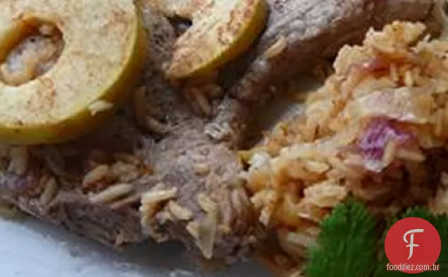 Jantar De Costeleta De Porco