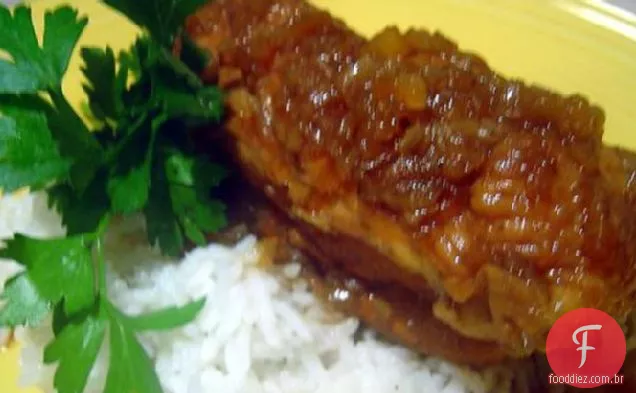Smoor (frango e arroz Indonésio)