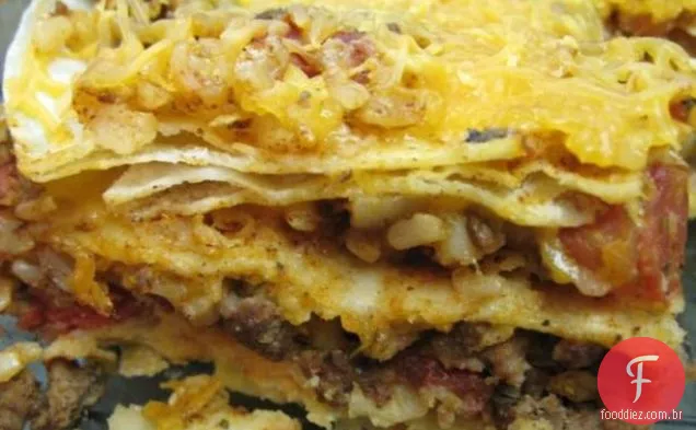 Frigideira picante de frango e feijão