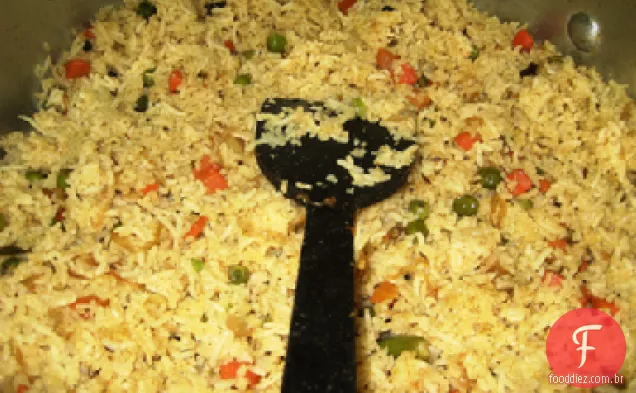 Arroz Frito Indiano