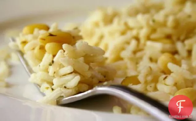 Pine Nut Rice Pilaf (Piñon Rice Pilaf)