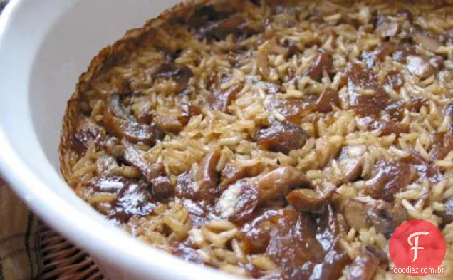 Arroz Integral Assado