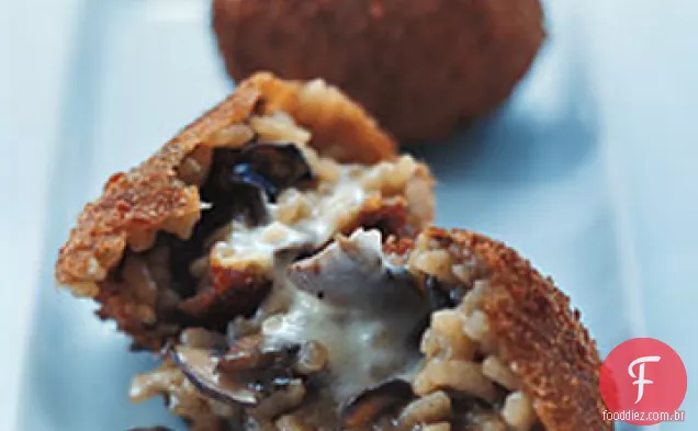 Bolas De Arroz Recheadas Fritas