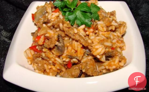 Burritos De Arroz De Frango