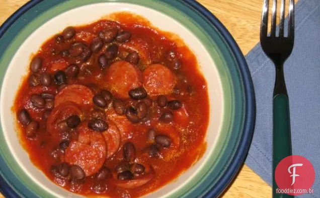 Arroz integral com maçãs e Cranberries