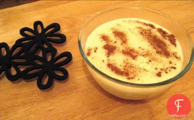 Pudim De Arroz Com Água De Rosas