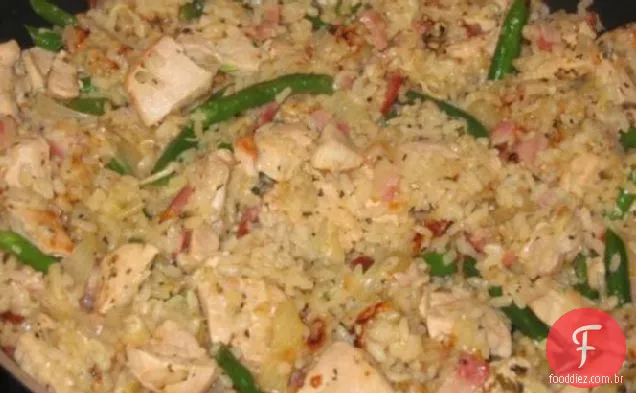 Risoto De Frango Rápido