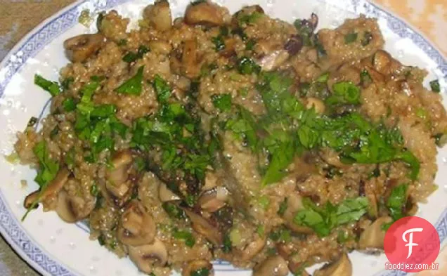 Arroz Frito Com Cogumelos