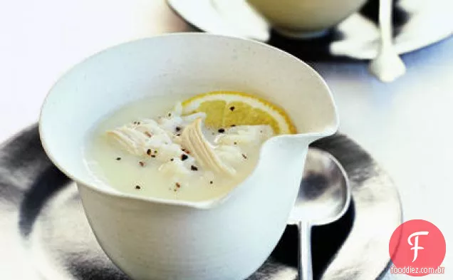 Avgolemono (Sopa Grega De Limão E Ovo)
