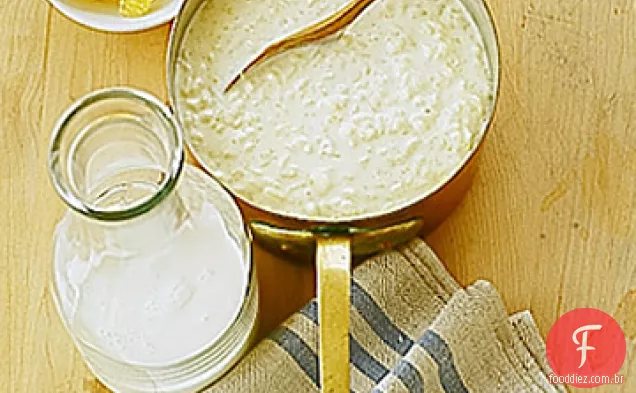 Pudim De Arroz Laranja Cremoso