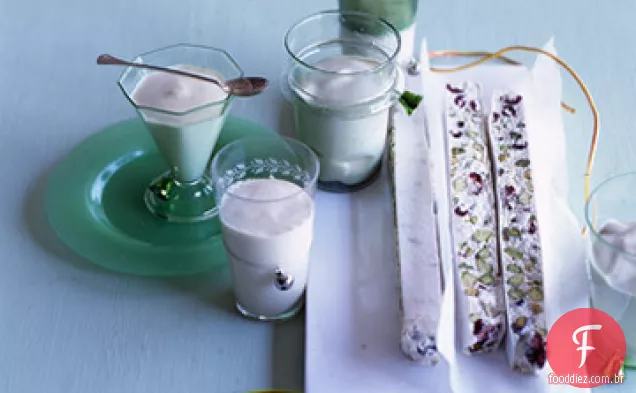 Pistache-Cranberry Torrone