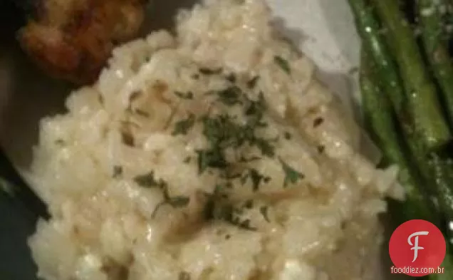 Arroz Grego Lemony de Kittencal com Feta