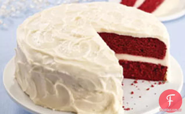 Bolo de veludo vermelho de Breakstone