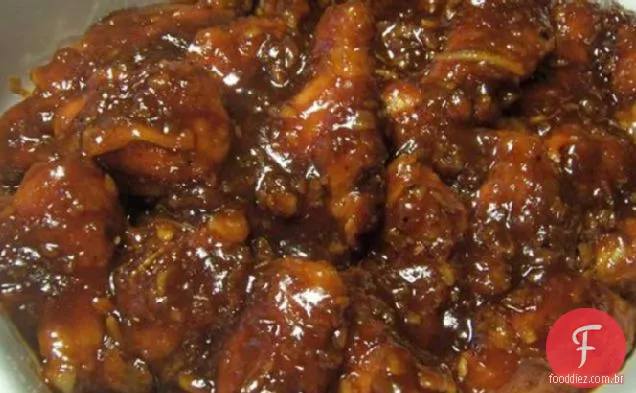 Asas De Frango Laranja Gengibre