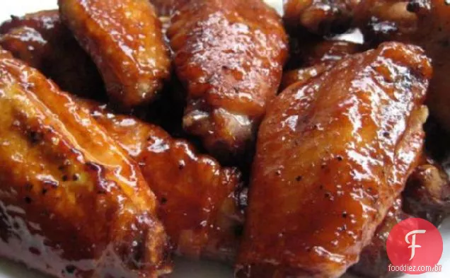 Asiática Suficiente Grelhado Asas De Frango