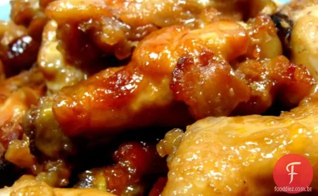 Asas Fritas Grelhadas