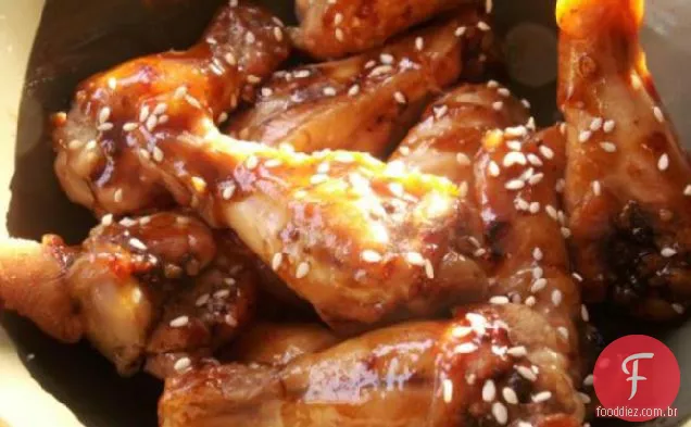 Asas De Frango Com Mel