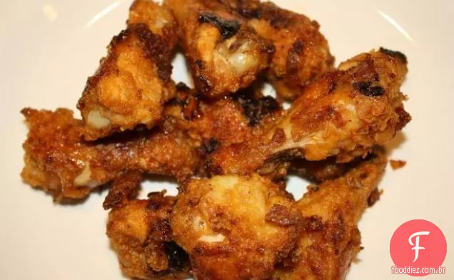 Asas De Frango Com Alho-Teriyaki