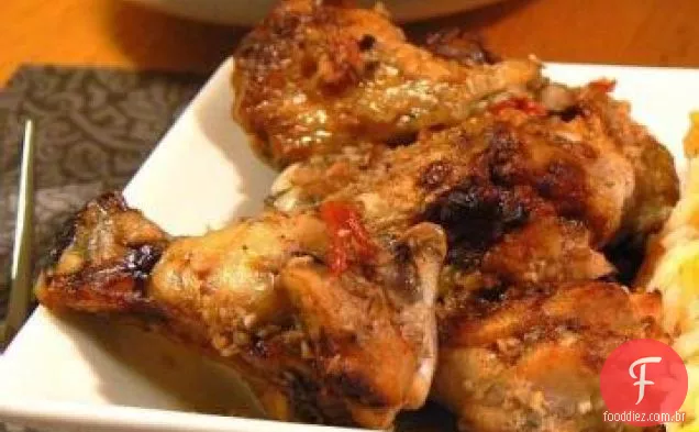 Asas De Frango Jamaicano 