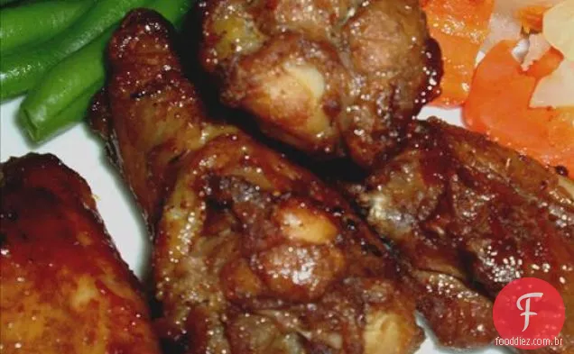 Asas De Frango De Mogno
