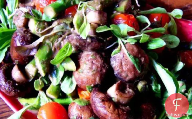 Salada Vegetal Assada Quente