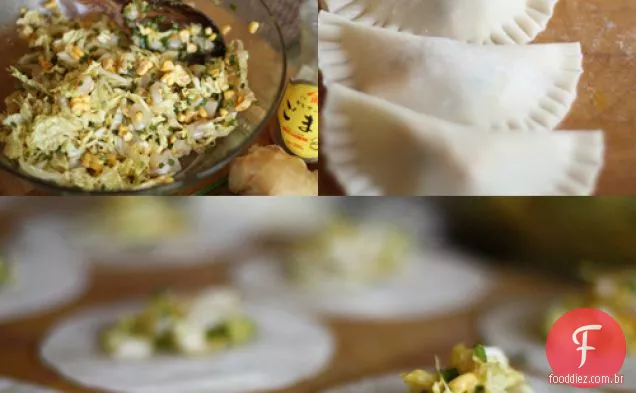 Vieira E Gyoza De Milho Com Molho Sambal