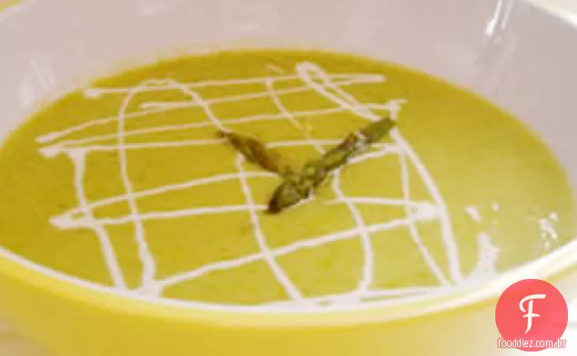 Sopa De Aspargos Frescos