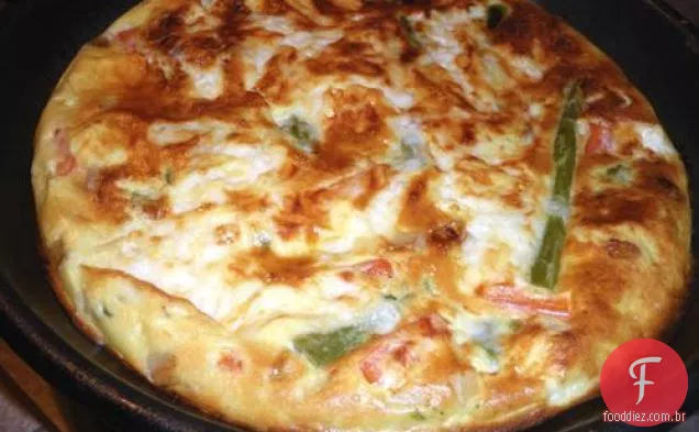 Fritada De Aspargos Com Baixo Teor De Carboidratos