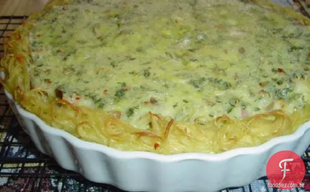Torta de Presunto E Espargos suíços