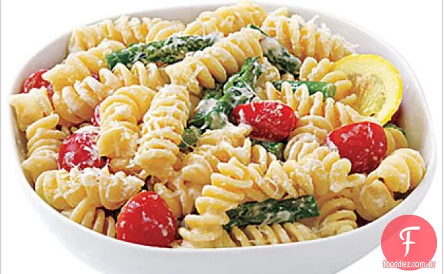 Massa cremosa de Limão Com Legumes