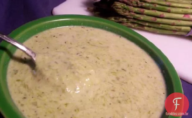 Sopa Cremosa De Espargos