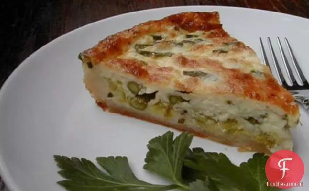 Espargos Etta e Torta De Alho-Poró