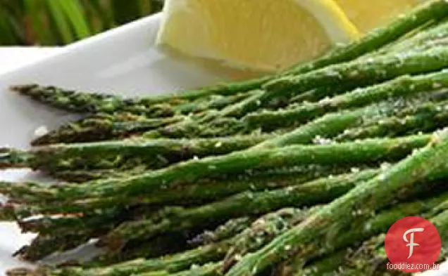 Espargos Parmesão De Limão Grelhado