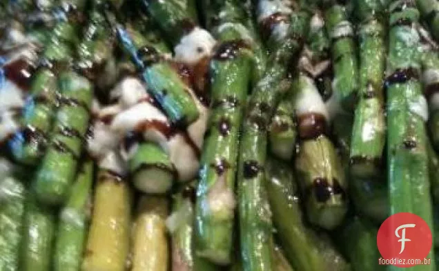Espargos Torrados Com Parmesão
