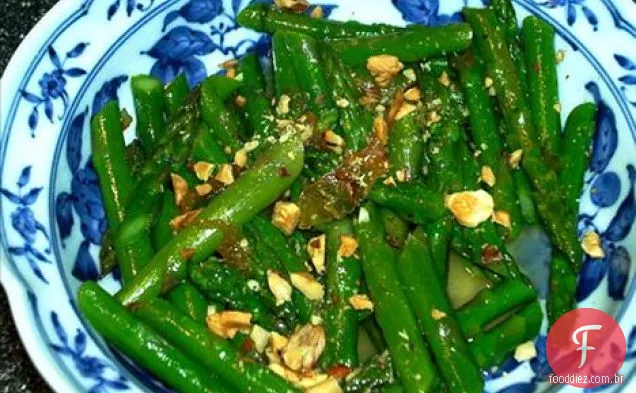 Espargos torrados balsâmicos Com Flor De Sel e Parmesão