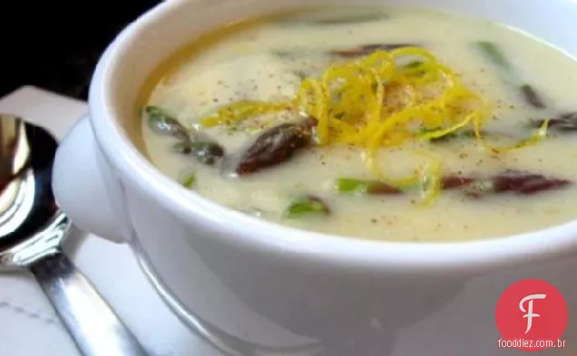 Sopa De Espargos Limão
