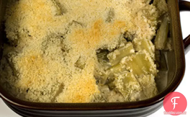 Receita Gratinada Cardoon Com Infusão De Tomilho