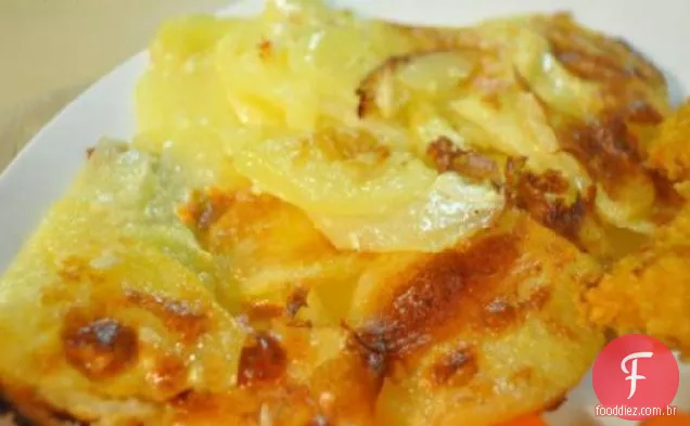 Batatas Com Creme De Alho