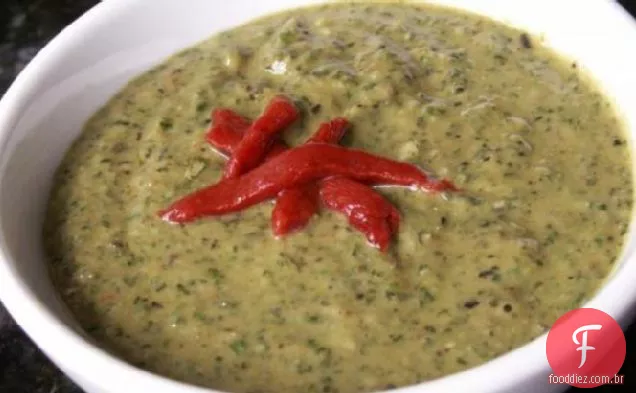 Pesto De Manjericão Com Alho Assado