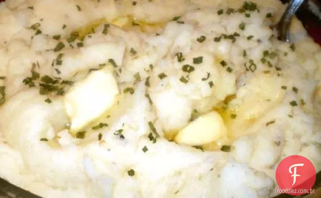 Purê De Batatas Com Alho Instantâneo