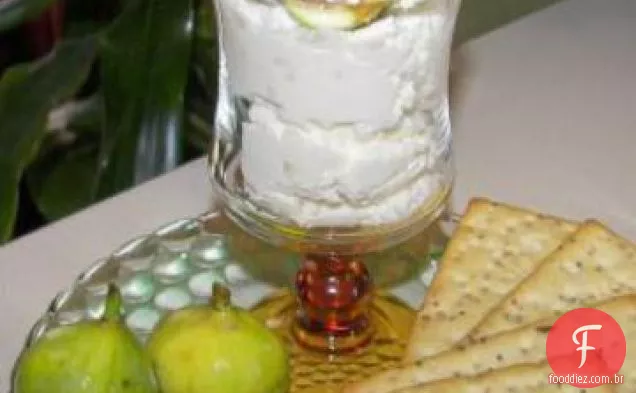 Figos Frescos Com Alho-Creme Feta