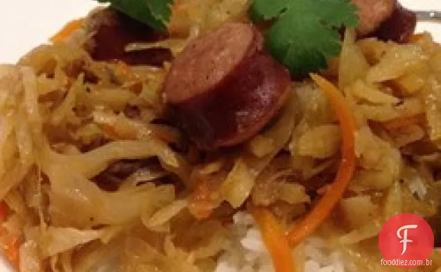 Kielbasa e repolho II