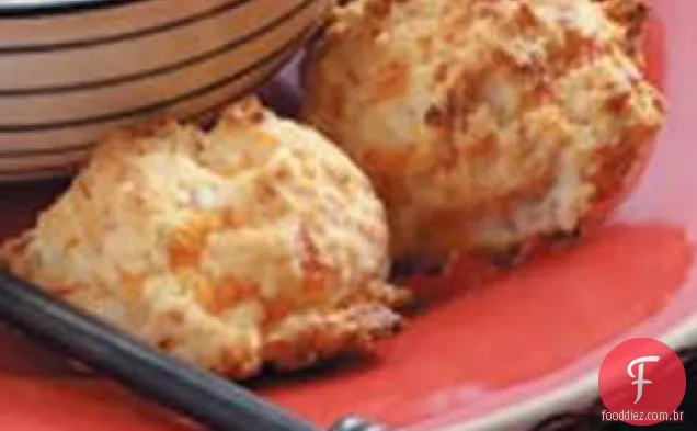 Biscoitos De Alho Cheddar