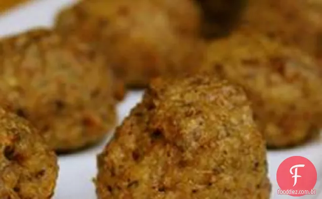 Almôndegas De Frango Com Queijo