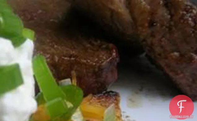 Bife De Lombo De Carne De Churrasco Fácil