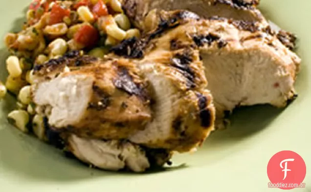 Frango grelhado com ervas
