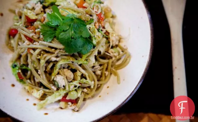 Salada De Macarrão De Chá Verde