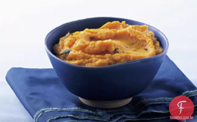 Purê de cenoura com azeitonas Kalamata