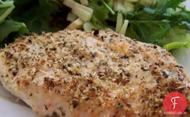 Fácil Parmesão Realmente Rápido-Frango Com Alho (Ou Peixe)