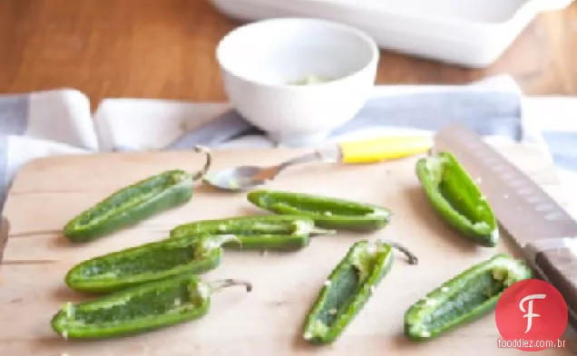 (Cozido Duas Vezes) Poppers Jalapeño